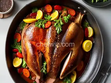 Roasted Wild Goose or Duck