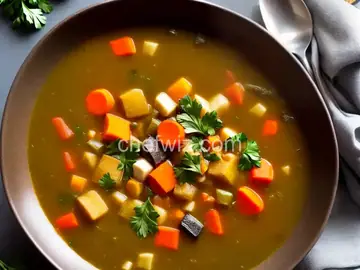 Roasted Winter Vegetable Soup