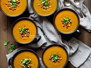 Roasted Winter Vegetable and Squash Soup