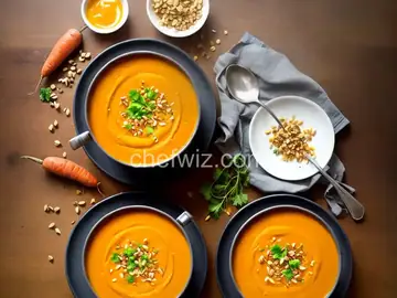 Rockin' Carrot, Sweet Potato, and Ginger Soup