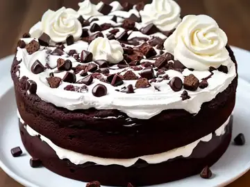 Rocky Road Ice Cream Cake