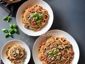 Roman-Style Spaghetti Alla Carrettiera (Tomato, Tuna, and Mushroom Pasta) Recipe