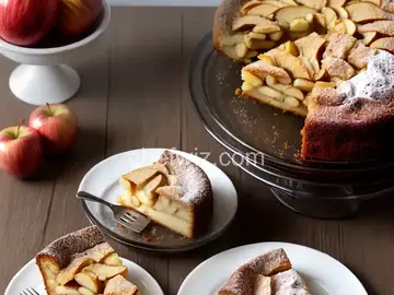 Romanian Apple Cake
