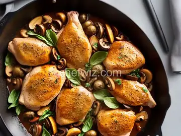 Romantic Chicken with Artichokes and Mushrooms