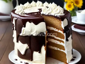 Root Beer Float Cake