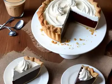 Root Beer Float Pie