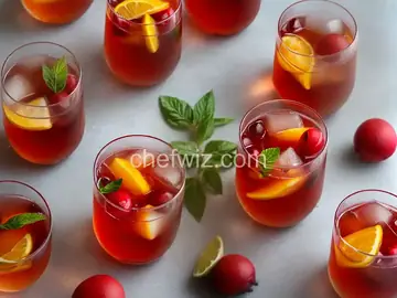 Rose Hip Iced Tea