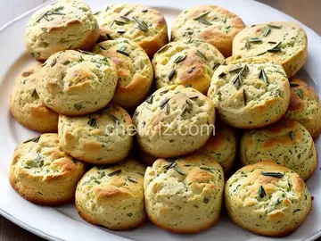 Rosemary & Feta Beer Bread Biscuits
