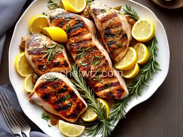Rosemary Lemon Grilled Chicken