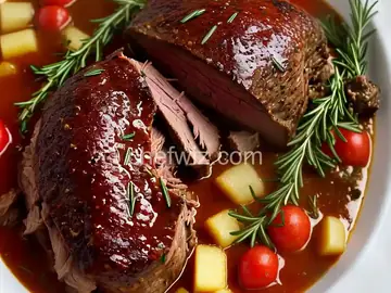 Rosemary and Thyme Braised Lamb Shoulder