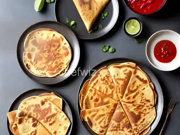 Roti Canai/Paratha (Indian Pancake)