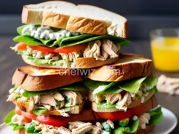 Rotisserie Chicken Salad Sandwiches