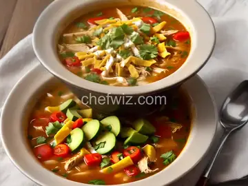 Rotisserie Chicken Tortilla Soup