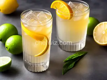 Rum Rickey Cocktail