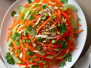Russian Carrot Salad (Korean-Style)