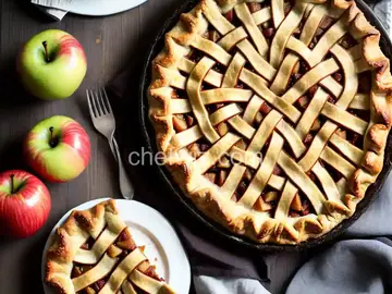 Rustic Apple Pie Crostata