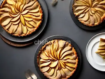 Rustic Pear Tart