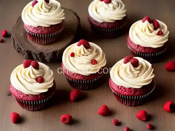 Rustic Red Velvet Cupcakes