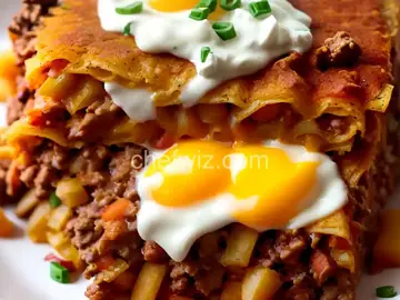 SLOW COOKER TACO HASHBROWN CASSEROLE - SLOW COOKER