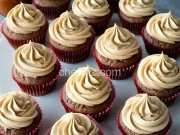 SPAMÂ®-a-licious Cupcakes with Salted Caramel Frosting