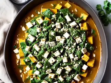 Saag Paneer, But With Feta
