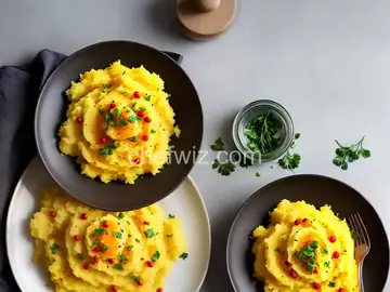 Saffron Mash Potatoes