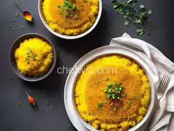 Saffron Rice with Tahdig