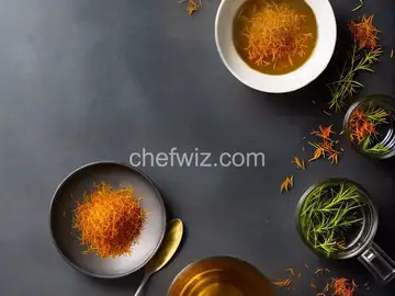 Saffron infused oil