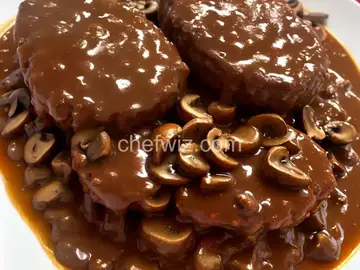 Salisbury Steak With Mushroom Brown Gravy Recipe