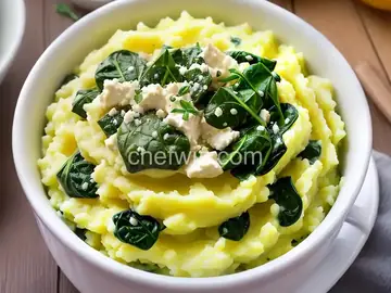 Sally's Spinach Mashed Potatoes