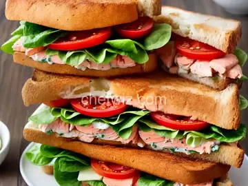 Salmon BLT Sandwich