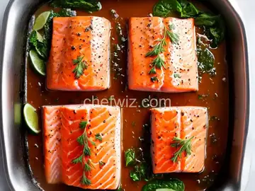 Salmon Baked in Foil