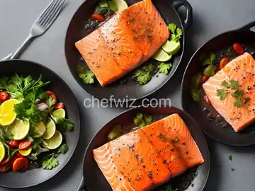 Salmon Foil Packs