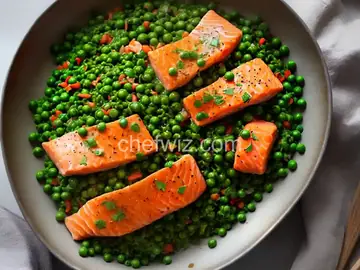 Salmon Pea Wiggle