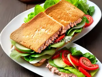 Salmon Salad Sandwich