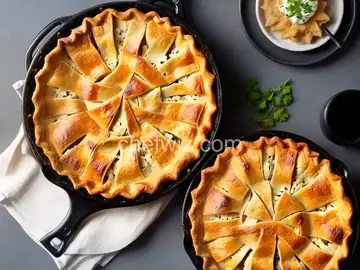 Salmon and Potato Pie