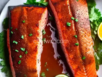 Salmon with Sweet and Spicy Rub