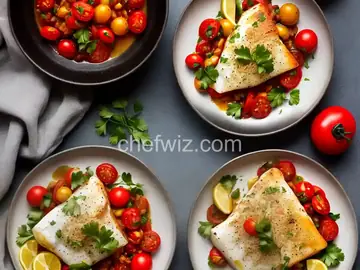 Salt Cod With Tomatoes and Capers (