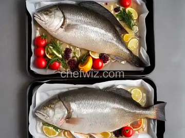 Salt Crusted Whole Fish
