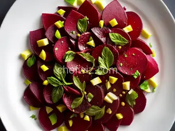Salt-Roasted Beet Carpaccio