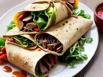 Salt and Spice Pork Wrap
