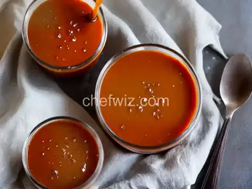 Salted Caramel-Bourbon Sauce
