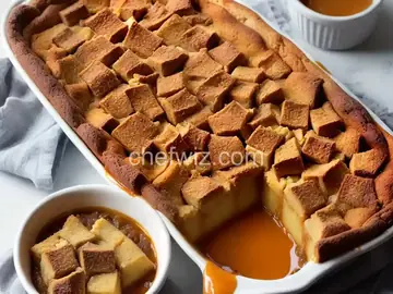 Salted Caramel Bread Pudding