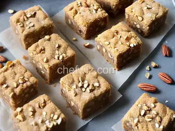 Salted Nut Roll Squares