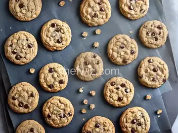 Salty Oatmeal Chocolate Chunk Cookies
