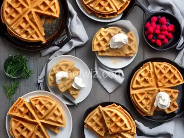 Sam's Sourdough Waffles