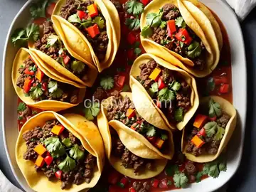 San Antonio-Style Puffy Tacos With Ground Beef Recipe