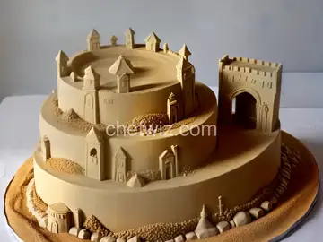 Sandcastle Cake