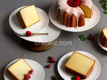 Sandkage (Rose Pound Cake)