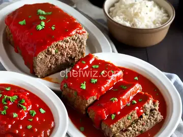 Sandra Lee Smothered Meatloaf in crock pot